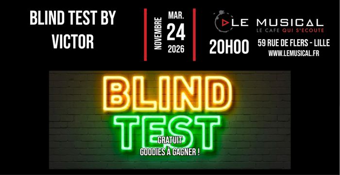 BLIND TEST BY VICTOR